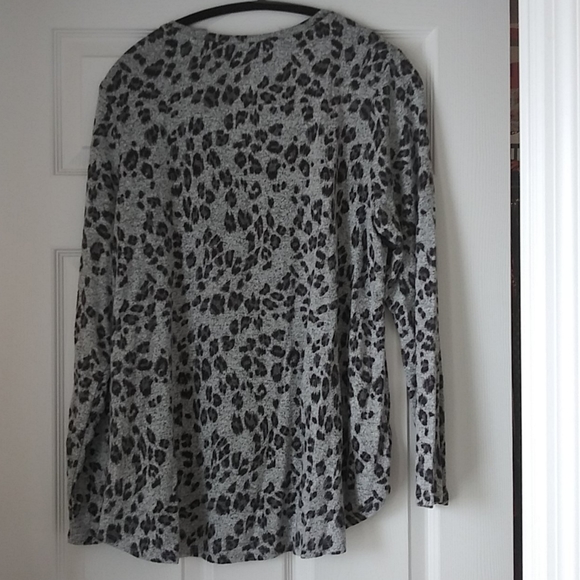 Sonoma leopard print sweater top - Picture 4 of 4